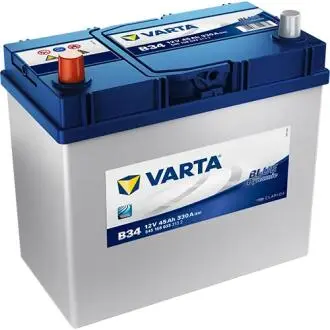 5451580333132 Аккумуляторная батарея 45Ah/330A (238x129x227/+L/B00) Blue Dynamic B34 Азия VARTA подбор по vin на Brocar
