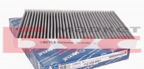 1123200001 Фільтр салону VW Caddy II/Golf III/Skoda Octavia (вугільний) MEYLE підбір по vin на Brocar