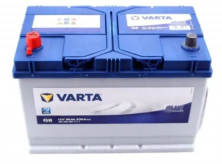5954050833132 Акумуляторна батарея 95Ah/830A (306x173x225/+L/B01) Blue Dynamic G8 Азія VARTA підбір по vin на Brocar