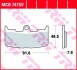 MCB747SV Тормозные колодки TRW підбір по vin на Brocar
