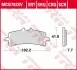 MCB792CRQ Тормозная колодка (диск) TRW підбір по vin на Brocar