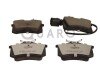 QP8041C KLOCKI HAM. VW T. POLO/IBIZA/CORDOBA 01-09/FABIA 99-08 Z CZUJNIKIEM QUARO SILVER CERAMIC QUARO підбір по vin на Brocar