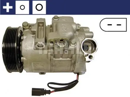 ACP18000S Компресор кондиціонера Audi A2 01-05/Seat Ibiza 02-15/Skoda Fabia 99-14/VW Polo 01- MAHLE / KNECHT підбір по vin на Brocar