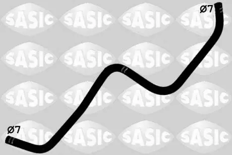 3400087 Шланг резиновый сист. охлажденный. SASIC подбор по vin на Brocar