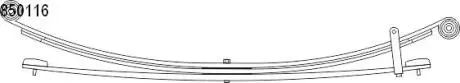 1085011600 Рессора задняя Renault Master III 2010- (к-кт 3 листа) RWD (70/730/730) 1/15+1/16+1/22 (спарка) CS Germany підбір по vin на Brocar