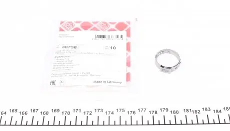 38756 Хомут металевий Audi A3/A4/A5/Q5/Q7/BMW 5/X5/Fiat Punto (19,4-22,6/7 мм) FEBI BILSTEIN підбір по vin на Brocar