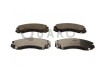 QP0174C KLOCKI HAM. MITSUBISHI P. GALANT 97-/OUTLANDER 03-/PAJERO 94- QUARO SILVER CERAMIC QUARO підбір по vin на Brocar