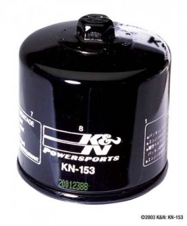 KN153 Фільтр оливи K&N підбір по vin на Brocar