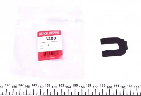 3200 Кліпса кріплення (скоба) гальмівного шланга (Fiat/Mercedes/Renault) QUICK BRAKE підбір по vin на Brocar