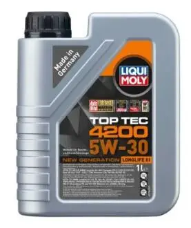 8972 Олива моторна Top Tec 4200 5W-30 1л LIQUI MOLY підбір по vin на Brocar