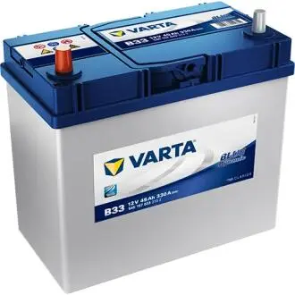 5451570333132 Аккумуляторная батарея 45Ah/330A (238x129x227/+L/B00) Blue Dynamic B33 Азия VARTA подбор по vin на Brocar