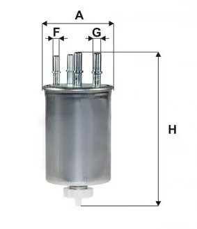 WF8534 Фильтр топливный WIX FILTERS подбор по vin на Brocar
