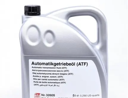 32605 Масло ATF Dexron VI (5L) (Opel/BMW/MB) FEBI BILSTEIN подбор по vin на Brocar