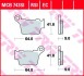 MCB743RSI Тормозные колодки TRW підбір по vin на Brocar