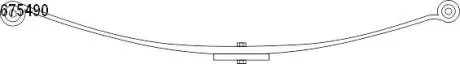 1067549000 RESOR IVECO T. DAILY 14- (1 PIÓRO) (700/700) SZER. 70MM 70X24MM +DODATKOWY 20MM CS Germany подбор по vin на Brocar