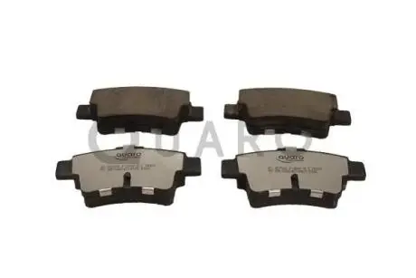 QP2530C KLOCKI HAM. FIAT T. GRANDE PUNTO 05-/EVO 09- BEZ CZUJNIKA QUARO SILVER CERAMIC QUARO підбір по vin на Brocar