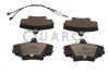 QP0910C KLOCKI HAM. RENAULT P. CLIO -98-/MEGANE 96-/LOGAN/SANDERO QUARO SILVER CERAMIC QUARO підбір по vin на Brocar