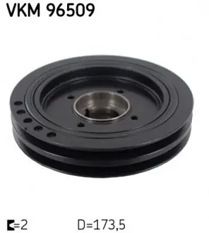 VKM96509 Шків ременя SKF підбір по vin на Brocar