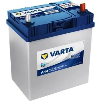 5401260333132 Акумуляторна батарея 40Ah/330A (187x127x227/+R/B00) Blue Dynamic A14 Азія VARTA підбір по vin на Brocar