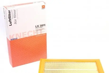 LX3811 Фільтр повітряний MB E-class (W212)/C-class (W205) 1.6/2.0i 13- MAHLE / KNECHT підбір по vin на Brocar