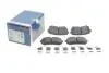 0986494627 Комплект тормозных колодок, дисковый тормоз BOSCH підбір по vin на Brocar