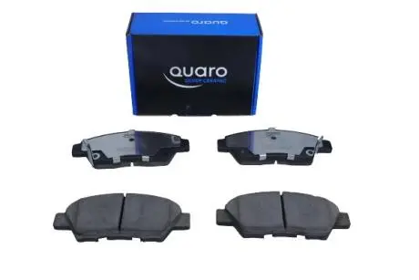 QP7488C KLOCKI HAM. HONDA P. INSIGHT 09-/JAZZ/CITY 08-/CR-Z 10- QUARO SILVER CERAMIC QUARO підбір по vin на Brocar