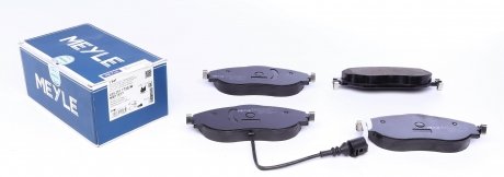 0252511720W Колодки гальмівні (передні) Audi A3/Q3/Seat Leon/Skoda Kadiaq/Octavia/SuperB/VW Golf/Passat 12- MEYLE підбір по vin на Brocar