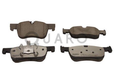 QP9166C KLOCKI HAM. CITROEN P. C4 PICASSO 13- DLA TARCZY 283MM QUARO SILVER CERAMIC QUARO підбір по vin на Brocar