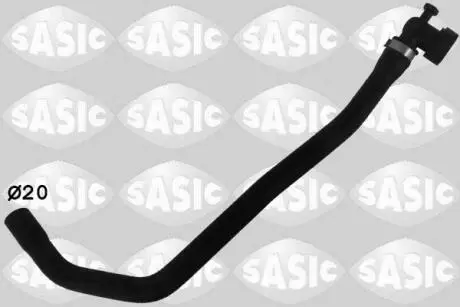 3400125 Патрубок системы охлаждения SASIC подбор по vin на Brocar
