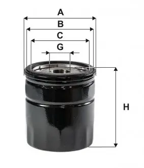 WL7542 Фільтр масляний WIX FILTERS підбір по vin на Brocar