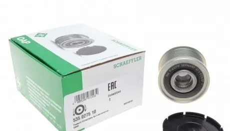 535027510 Шків генератора BMW 3 (E90) 06-11, N43/N54/N55 INA підбір по vin на Brocar