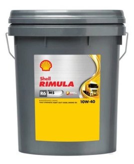 550036000 OLEJ SHELL 10W40 20L RIMULA R6 MS / E4/E7 / M3277 / 228.5 / LDF-2 / VDS-3 SHELL підбір по vin на Brocar