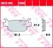MCB806SRM Тормозные колодки TRW підбір по vin на Brocar