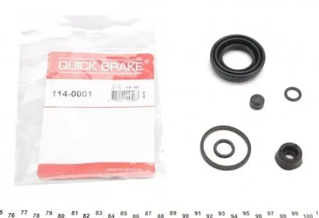 1140001 Ремкомплект суппорта (заднего) VW Caddy IV 15- (d=38mm) QUICK BRAKE подбор по vin на Brocar