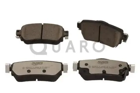 QP8267C Комплект гальмівних накладок, дискове гальмо QUARO подбор по vin на Brocar