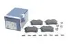 0986494600 Комплект тормозных колодок, дисковый тормоз BOSCH підбір по vin на Brocar