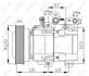 Компресор кондиціонера Hyundai Santa Fe/Sonata 98- 32204