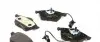 2193801 Колодки тормозные (передние) Audi A4/A6/VW Passat 96-05 (Teves) Q+ (с датчиками) TEXTAR підбір по vin на Brocar