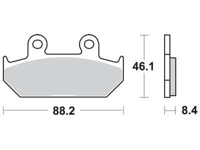 MCB571SV Тормозные колодки TRW подбор по vin на Brocar