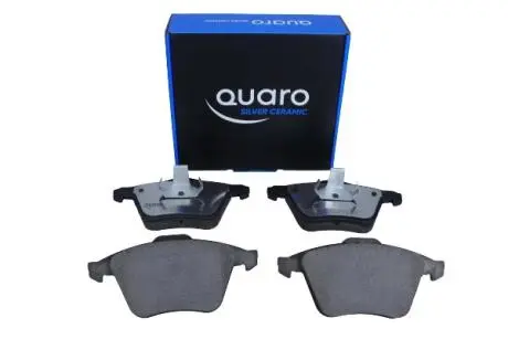 QP3552C KLOCKI HAM. VOLVO P. S40/V50 04-/SAAB 9-3 KOŁA 17 QUARO SILVER CERAMIC QUARO подбор по vin на Brocar