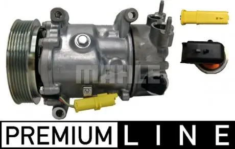 ACP596000P Компресор кондиціонера PEUGEOT 207/307/308 ZASTOSOWANIE PATRZ KATALOG MAHLE / KNECHT підбір по vin на Brocar