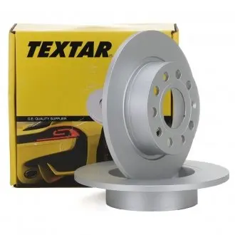 92120903 Диск тормозной (задний) VW Caddy 04-15 (253x9.9) PRO TEXTAR подбор по vin на Brocar