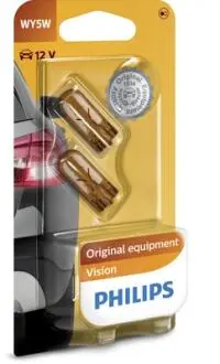 12396NAB2 Автолампа 5W PHILIPS підбір по vin на Brocar