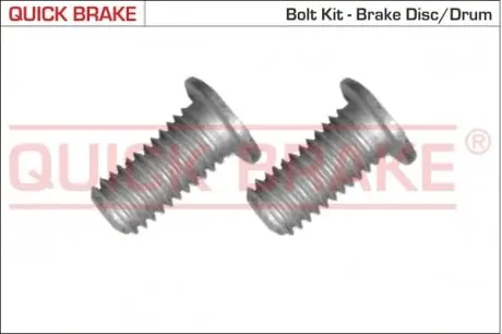 11672K Болти кріплення гальм. дисків QUICK BRAKE підбір по vin на Brocar