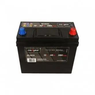 850019 AKUMULATOR 12V 45AH/380A L- 237X127X225 JAPAN (KLEMY STANDARD+JAPAN) MAXGEAR підбір по vin на Brocar