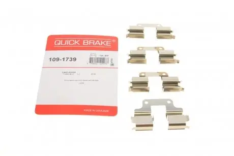 1091739 109-1739 QUICK BRAKE Планка супорта прижимна QUICK BRAKE подбор по vin на Brocar