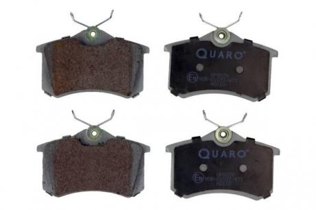 QP8078 Комплект тормозных колодок, дисковый тормоз QUARO підбір по vin на Brocar