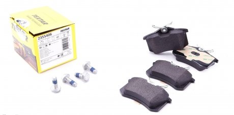 2355406 Колодки тормозные (задние) Citroen C3/C4 09-/Renault Scenic/Megane 99- (87x53x16.2) (Lucas) TEXTAR подбор по vin на Brocar