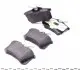 2355406 Колодки тормозные (задние) Citroen C3/C4 09-/Renault Scenic/Megane 99- (87x53x16.2) (Lucas) TEXTAR підбір по vin на Brocar