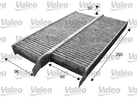 715555 Фильтр салона угольный VALEO подбор по vin на Brocar